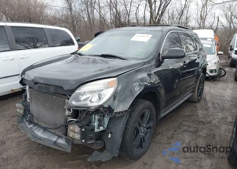 2017 Chevrolet Equinox Lt из США, поврежденный, VIN 2GNALCEK6H6176844